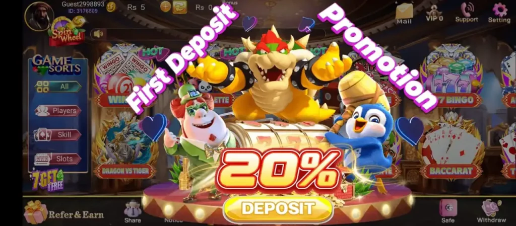 3Card ispin 77 Deposit